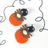 Boucles d'Oreilles Longues Clous ERIN