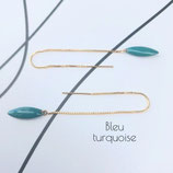 Boucles d'Oreilles Longues Chaînettes CATLIN