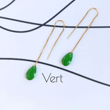 Boucles d'Oreilles Longues Chaînettes GABRIELLE