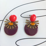Boucles d'Oreilles Longues Clous WILMA