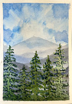 "Reflexion der Berge"