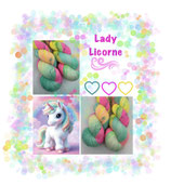 Lady Licorne Sock