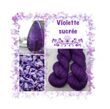 Violette Sucrée Sock