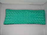 Raschelkissen, Rosen Curl mint Rückseite dunkelgrün ca 66x25 cm