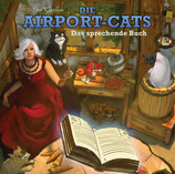 Hörbuch auf Flugzeug Stick mit Airport Cats Schriftzug