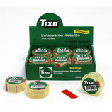 TIXO Klebeband 56002 15 mm x 10 m + Clip