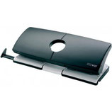 NOVUS Doppellocher B425 für 30 Blatt grau-schwarz
