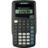 TEXAS INSTRUMENTS Taschenrechner 10-stellig schwarz
