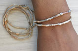 Bracelet perles de DJENNE en argile du Mali