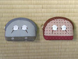 商品名オリジナル手刺繍しまえなが　ミニポーチ