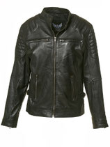 Leder Jacke Biker Still aus Lamm/Nappa