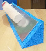 Ancora Schwammbrett 350 x 70 x 40 mm, dreieckig