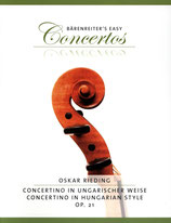 Oskar Rieding - Concertino a-Moll Op.21