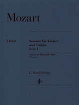 Mozart - Sonaten für Klavier und Violine Bd.1