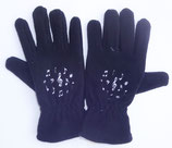 Noten-Motiv-Thermofleece-Handschuhe