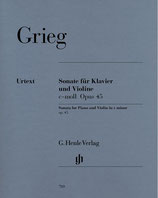 Grieg - Sonate für Klavier und Violine in c-moll Opus 45