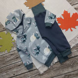 Baby-Set Sweater und Pumphose Größe 74/80 "Little Bat"