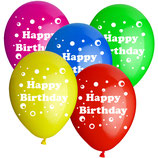 Ballons * Happy Birthday * - Bunt