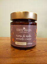 Crema di miele, nocciole e cacao