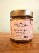 Crema di miele e arachidi