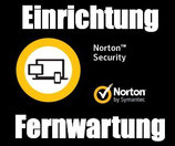 Norton Security  - 1 Jahr 1 Gerät (Schlüssel zur Aktivierung der Software + Einrichtung (Installation) per Fernwartung)