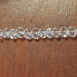 Cipollotti Sfacettati 2x3mm Crystal