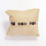 Kit Miyuki Flora Necklace / Bracelet Black / Greys