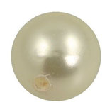 Round Crystal Pearl - 5810 - 6mm colore bianco
