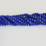 Cipollotti Sfaccettati 3x4mm Blu China Coprente Lucido 50 pezzi