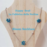 Kit Wirework Bloom Necklace versione Light Blue