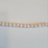 Cipollotti Sfaccettati 3x4mm Biege 50 pezzi