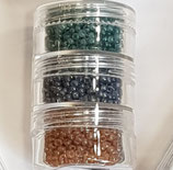 Kit Miyuki Rocailles 11/0 Collezione Gemstone versione MARE