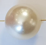Sfera Perla 18mm Bianco in plastica