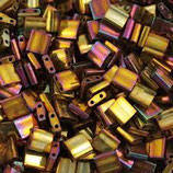 Tila Beads 5x5x1,8 (TL462) Oro Metallico Iris