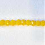 Cipollotti Sfaccettati 3x4mm Giallo Sole 50 pezzi