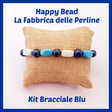 Kit Bracciale Base Cavetto Blu