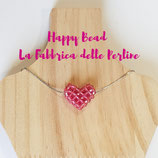 Corso Online e Kit Ciondolo Cuore colore ROSE