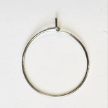 Orecchino Cerchio 20mm ACCIAIO