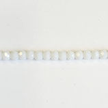 Cipollotti Sfaccettati 3x4mm Bianco 50 pezzi