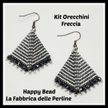 Kit Orecchini Freccia Argento / Cannafucile