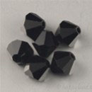 Swarovski Bead 5301/5328 - 6mm Bicono Jet