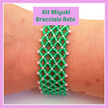 Kit Miyuki Braccaile Rete Verde / Rosa