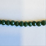 Cipollotti Sfaccettati 3x4mm Verdone Coprente Lucido 50pezzi