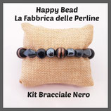 Kit Bracciale Base Cavetto Nero