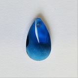 Pendante Goccia Cristallo Brilliance 16mm Petrolio