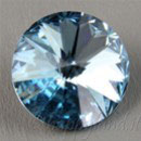 Rivoli Swarovski (1122) 14mm Aquamarine