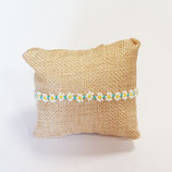 Kit Miyuki Flora Bracelet / Necklace White / Turquoise