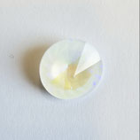 Cabochon Rivoli 12mm Delite Bianco