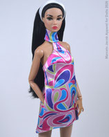 MJ Signature halter in tottally hair print