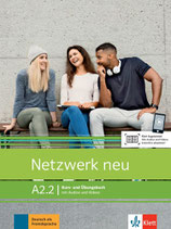 Netzwerk Neu A2.2 Kurs- und Übungsbuch mit Audios und Videos